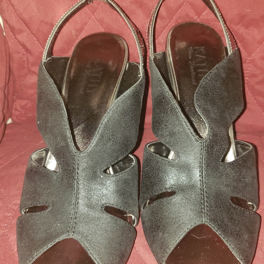 Kathy Van Zealand Wedge Sandels